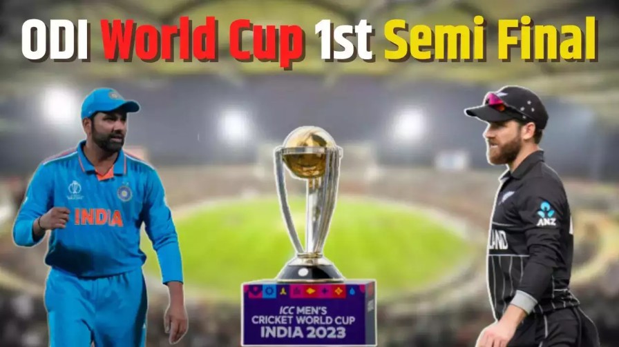 India vs New Zealand 1st semi- final Match Icc world cup 2023?