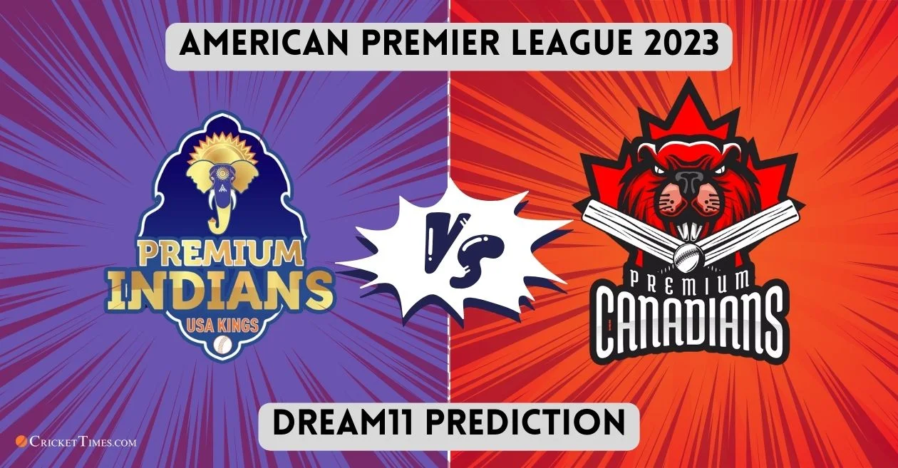 PMI vs PMC, American Premier League 2023: Match Prediction, Dream11 Team, Fantasy Tips & Pitch Report | Premium Indians vs Premium Canadians