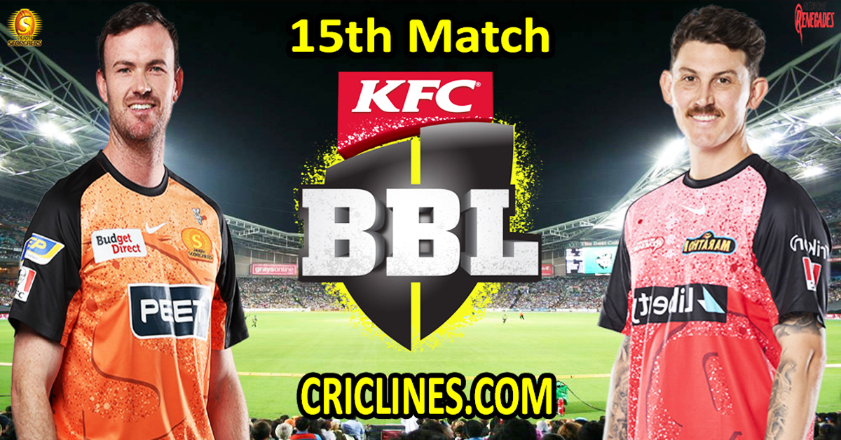 Today Match Prediction-PRS vs MLR-Dream11-BBL T20 2023-24-15th Match-Who Will Win