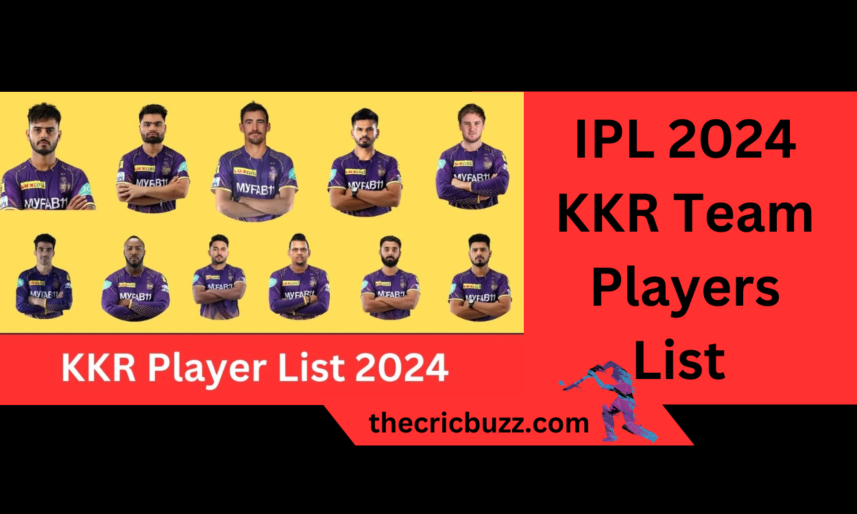 IPL 2024 KKR Team Players List 