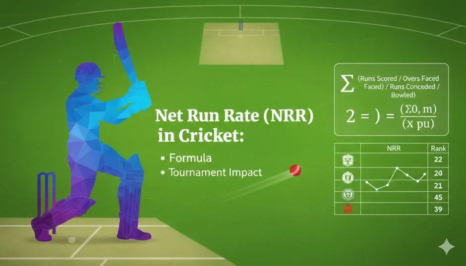 Net Run Rate (NRR) in Cricket: Formula, Benefits and Tournament
