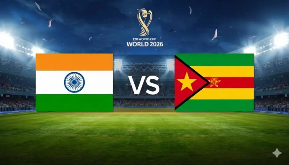 India vs Zimbabwe 48th T20 World Cup 2026- Super 8