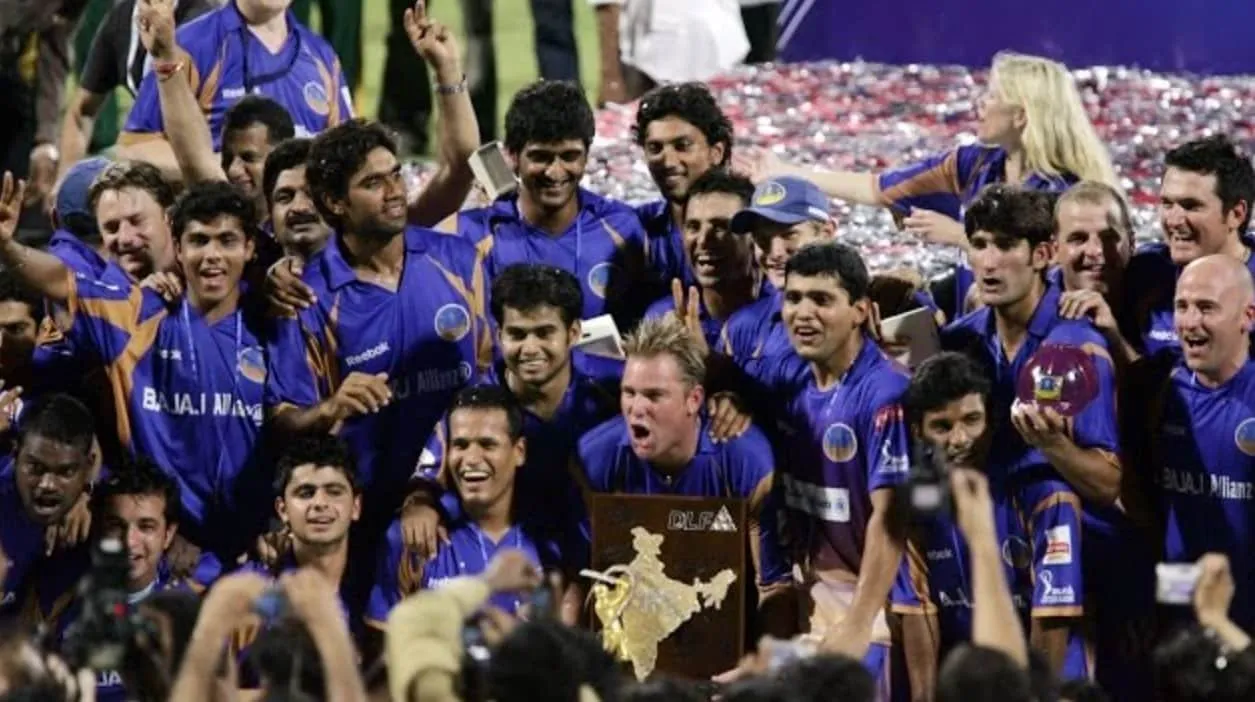 Which Captain Lifted the Diamond Studded IPL 2008 Trophy?