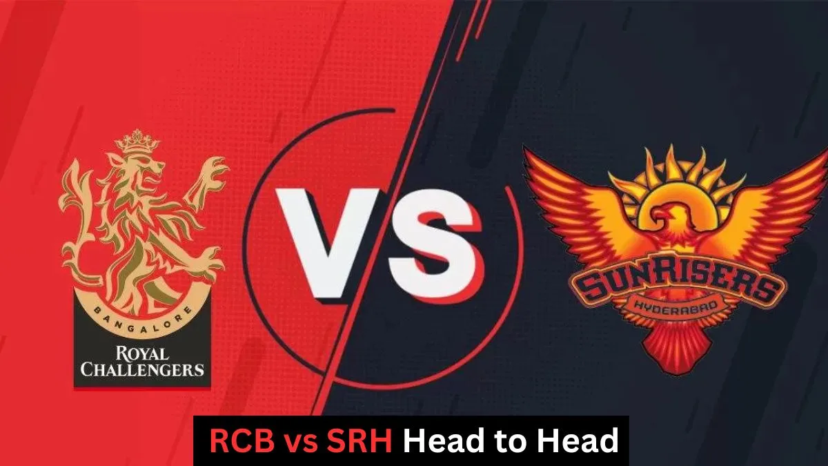 RCB Vs SRH Head-to-Head Record: Stats You Must See Before