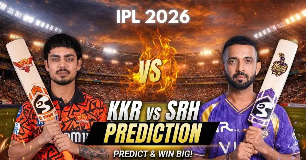 KKR vs SRH Prediction 2026: Can Eden Gardens Save Kolkata’s