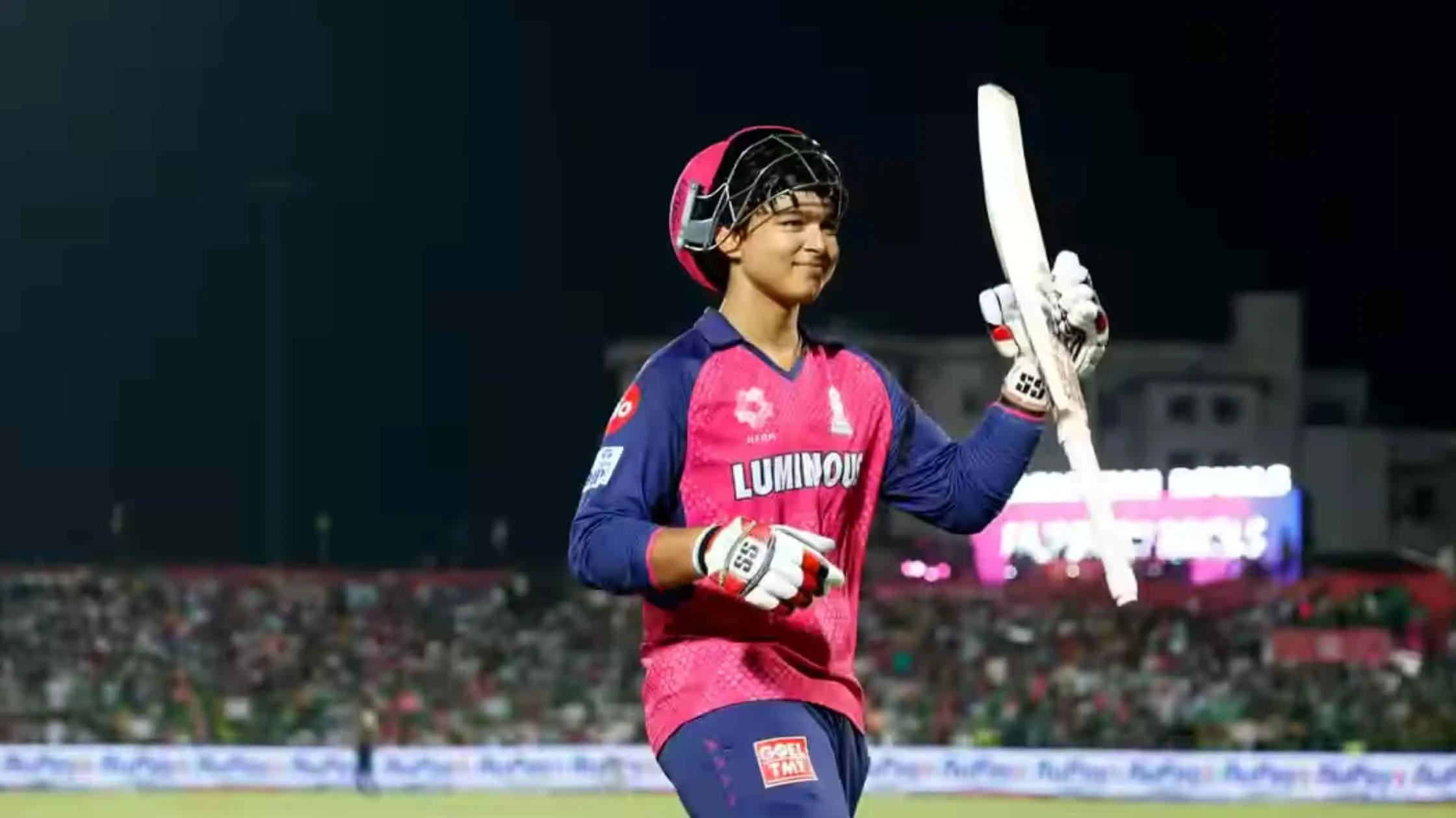Vaibhav Sooryavanshi IPL 2026 Stats and Batting Style