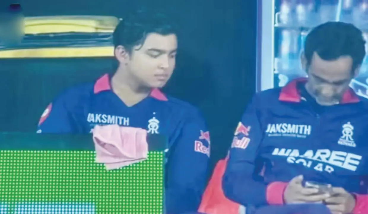 Protocol Breach: Rajasthan Royals Manager Facing Heat Over Prohibited Phone Use in Dugout
