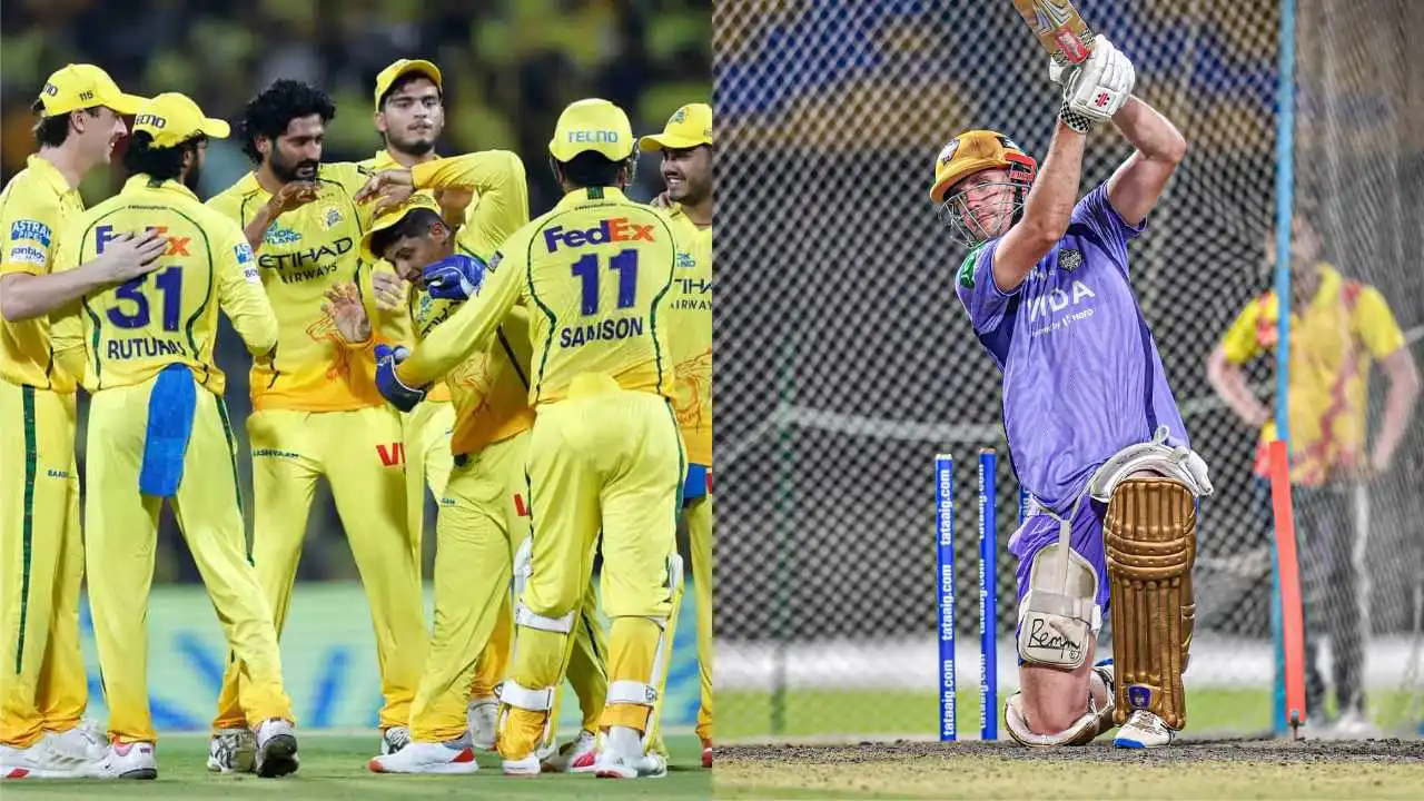 Struggling Chennai Super Kings and Kolkata Knight Riders Clash in IPL 2026