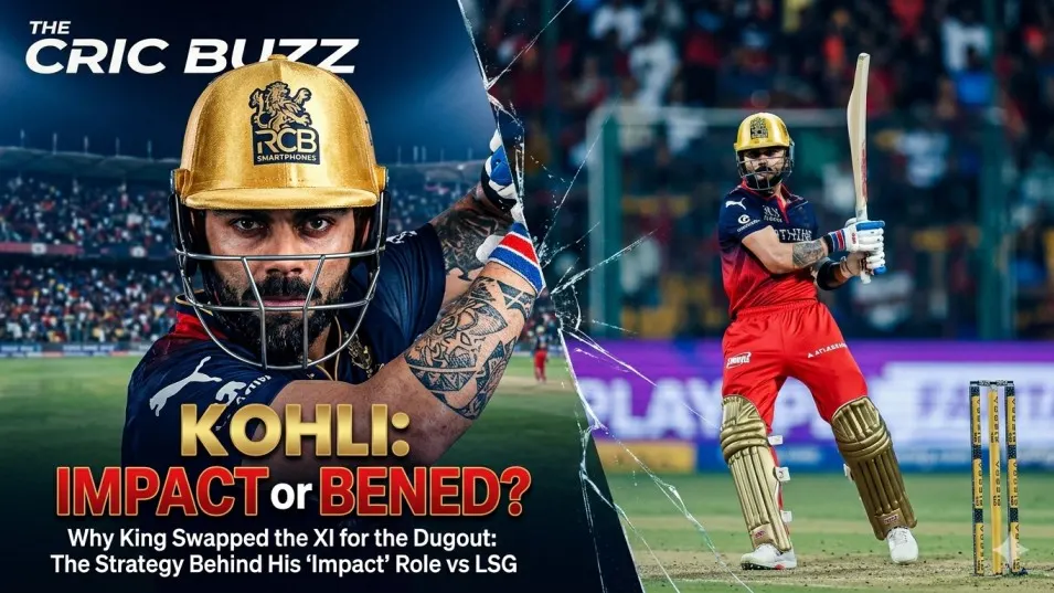 Why King Kohli Swapped the XI for the Dugout: The