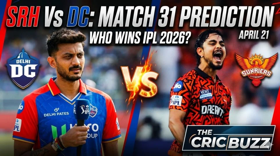 SRH Vs DC Match Prediction Today: Who Wins IPL 2026
