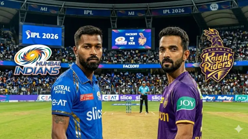 IPL 2026 KKR vs MI Today Match Prediction: Who Will