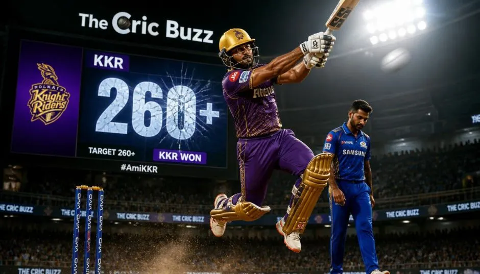 IPL 2026 Record Shattered: KKR Beats Mumbai Indians In Historic