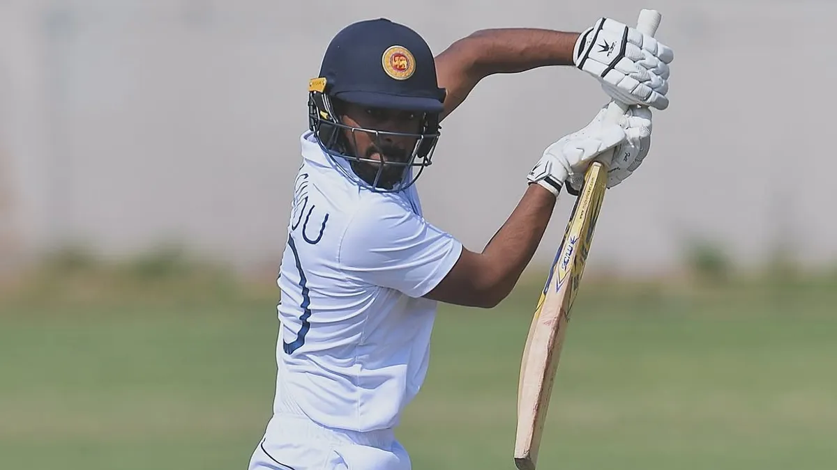 Pasindu Sooriyabandara Makes Dramatic Test Debut as Concussion Substitute Against India